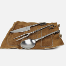 Outdoor Besteck: Njord „Ymir“ Messer Gabel Löffel